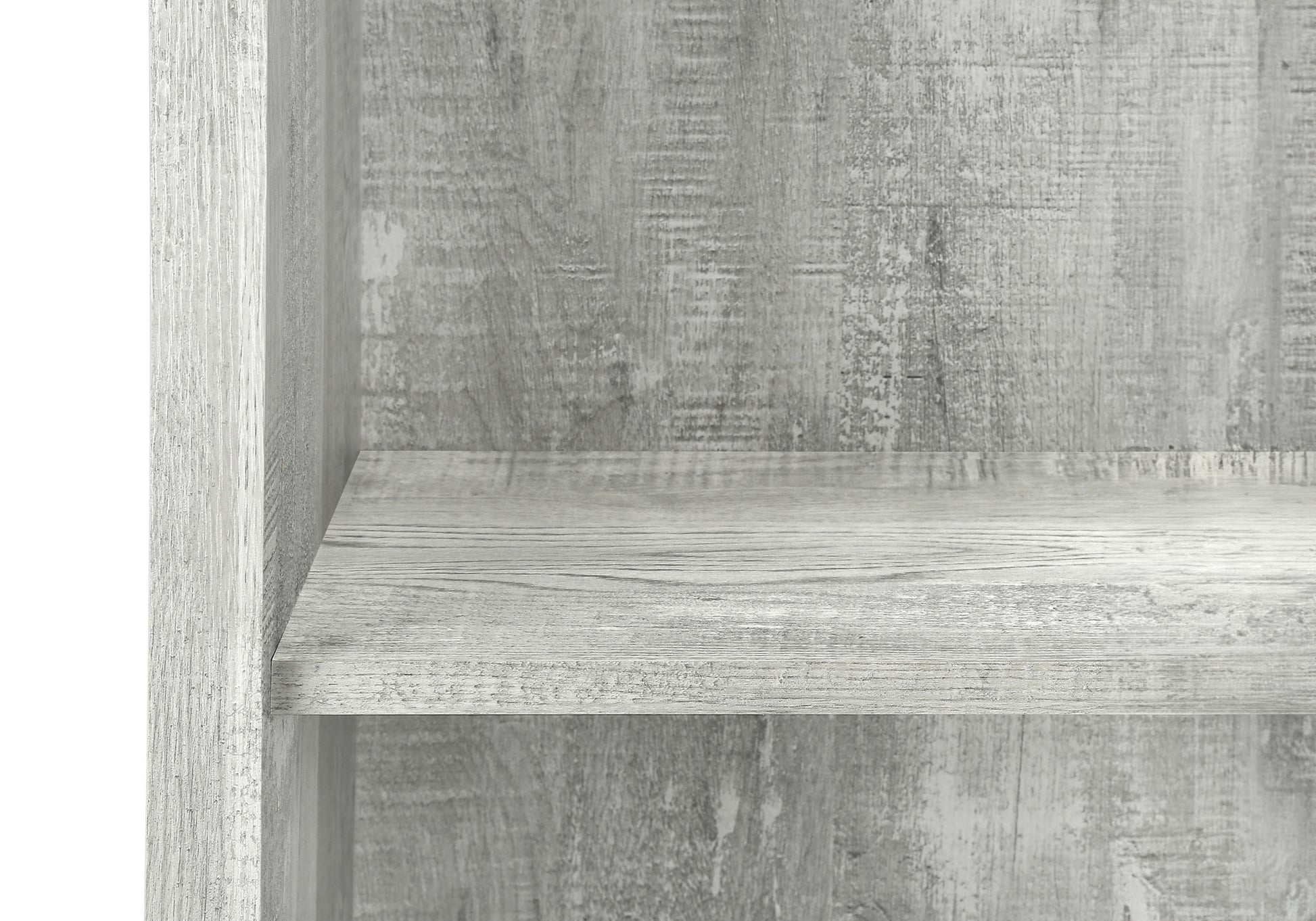 Bookcase - 48"H / White With Adjustable Shelves-Bookshelf-DECOROLALA