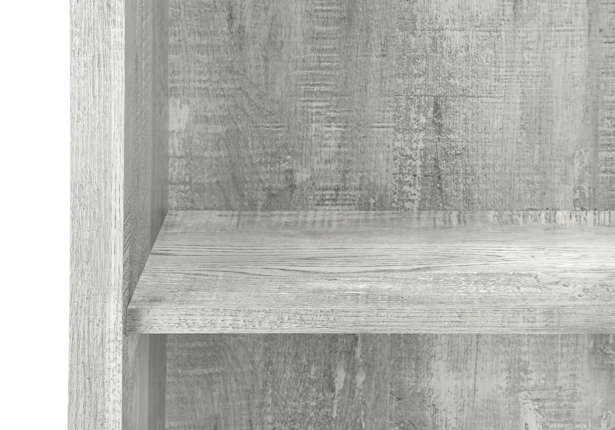 Bookcase - 48"H / White With Adjustable Shelves-Bookshelf-DECOROLALA