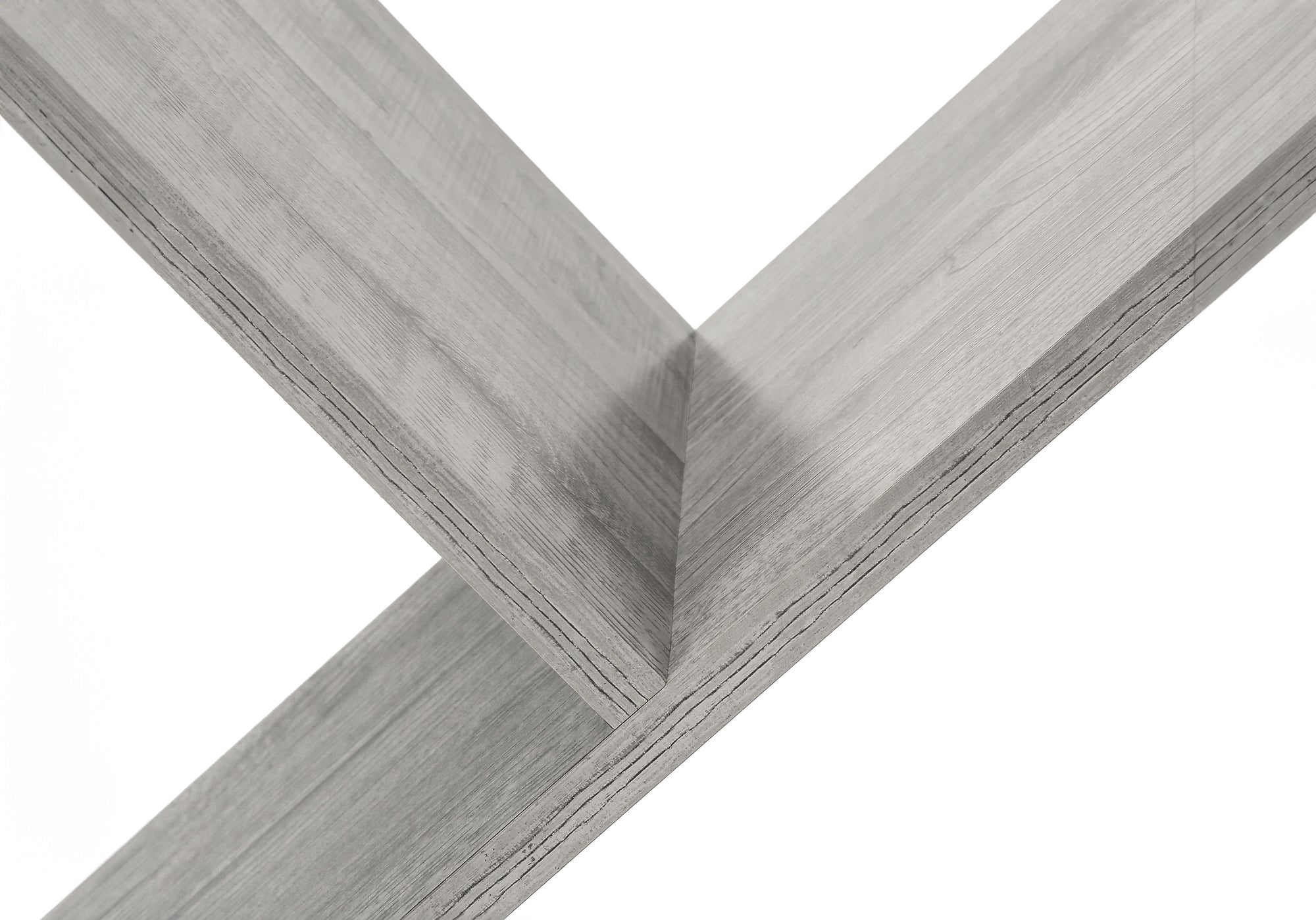 Bookcase - 60"H / Grey / Black Metal-Bookshelf-DECOROLALA