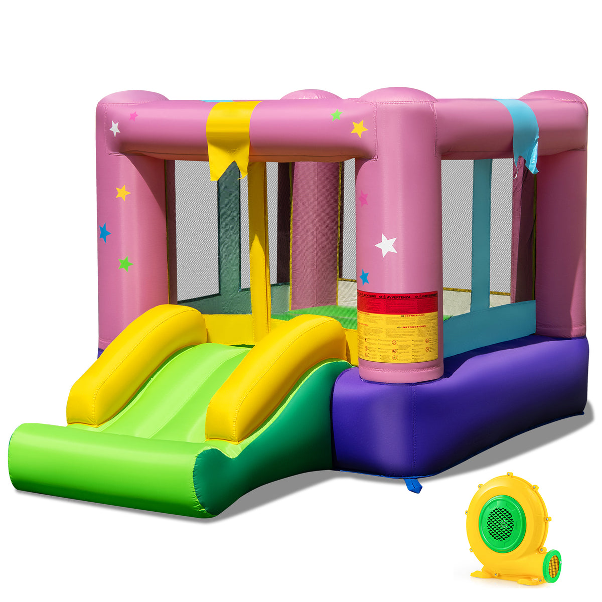 Bouncy Castle with Jumping Area and 480W Blower