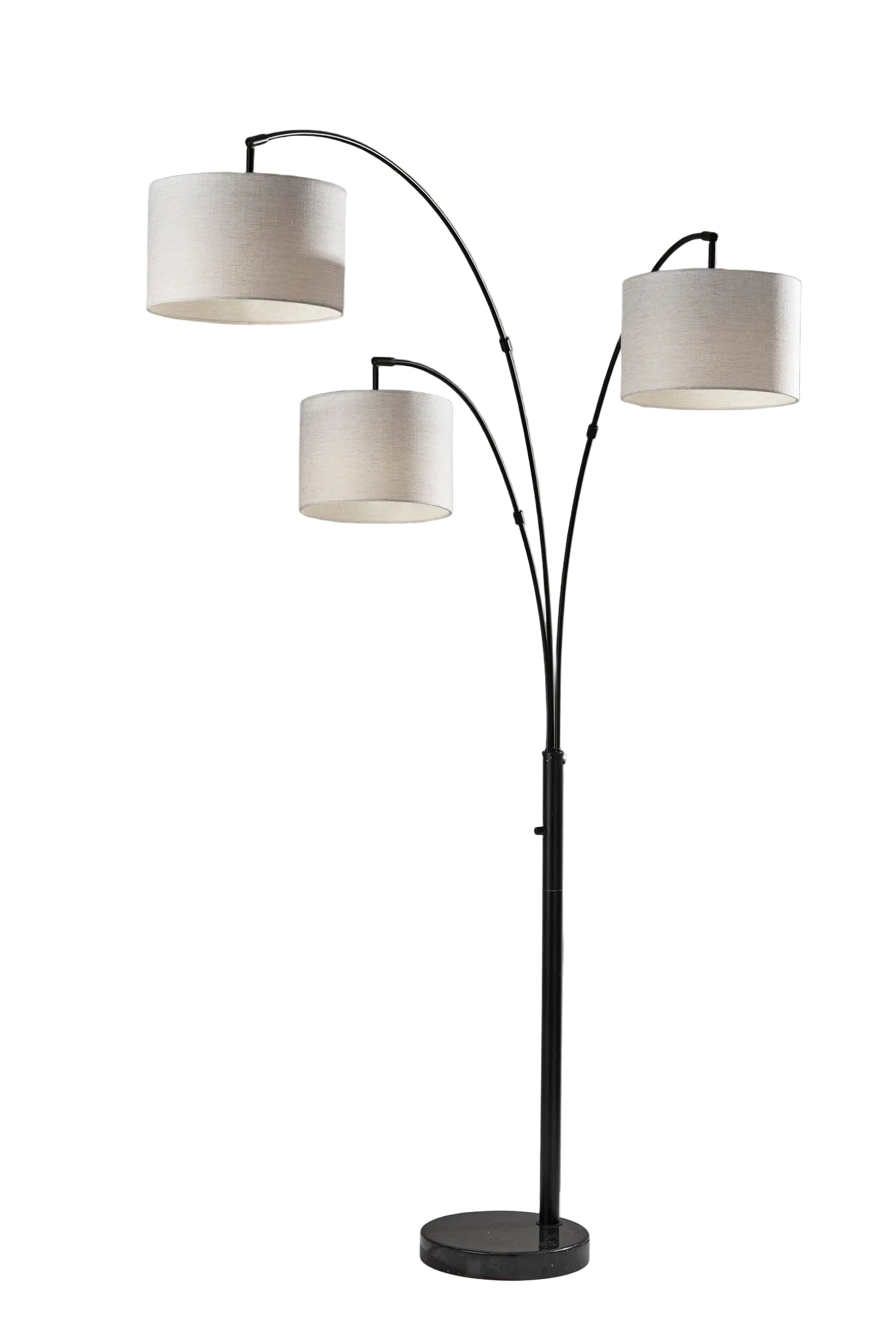 Bowery 3-Arm Arc Lamp-Lighting-DECOROLALA