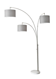 Bowery 3-Arm Arc Lamp-Lighting-DECOROLALA
