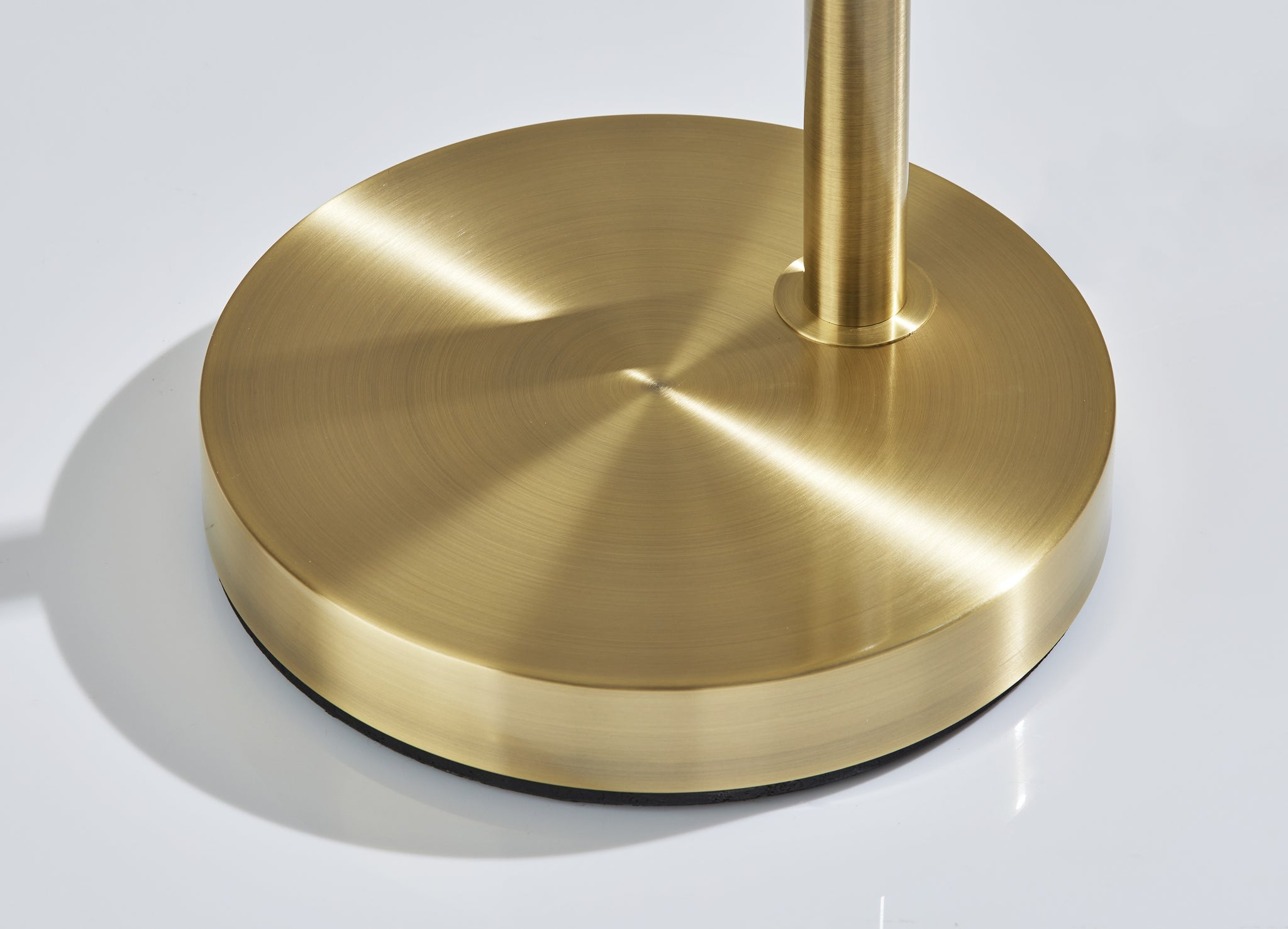 Bowery Arc Lamp - Brass Adjustable-Lighting-DECOROLALA