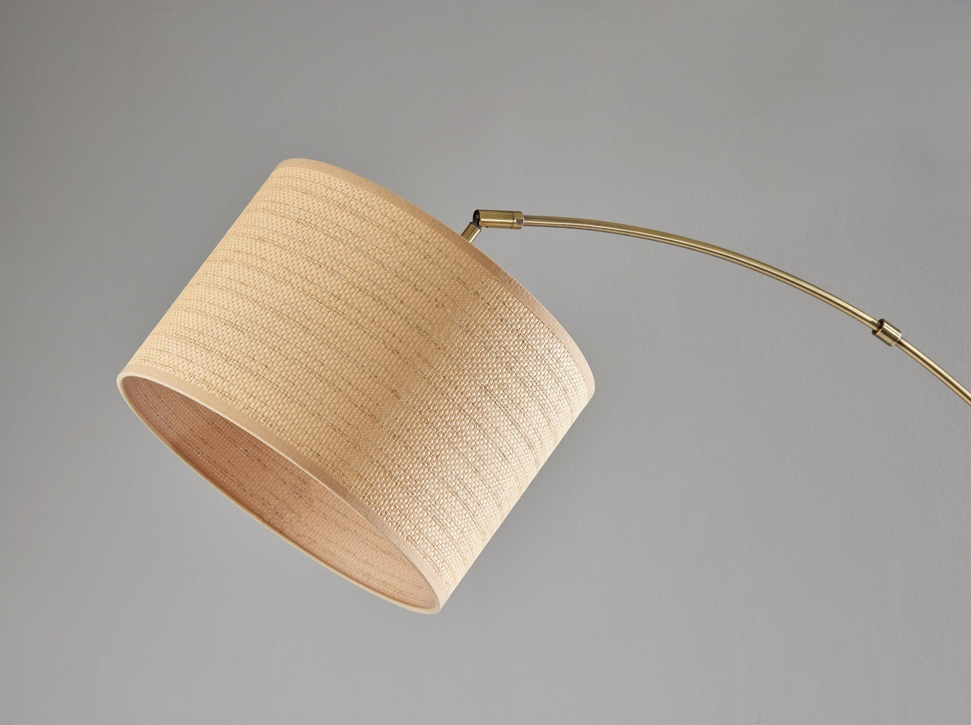 Bowery Arc Lamp - Brass Adjustable-Lighting-DECOROLALA