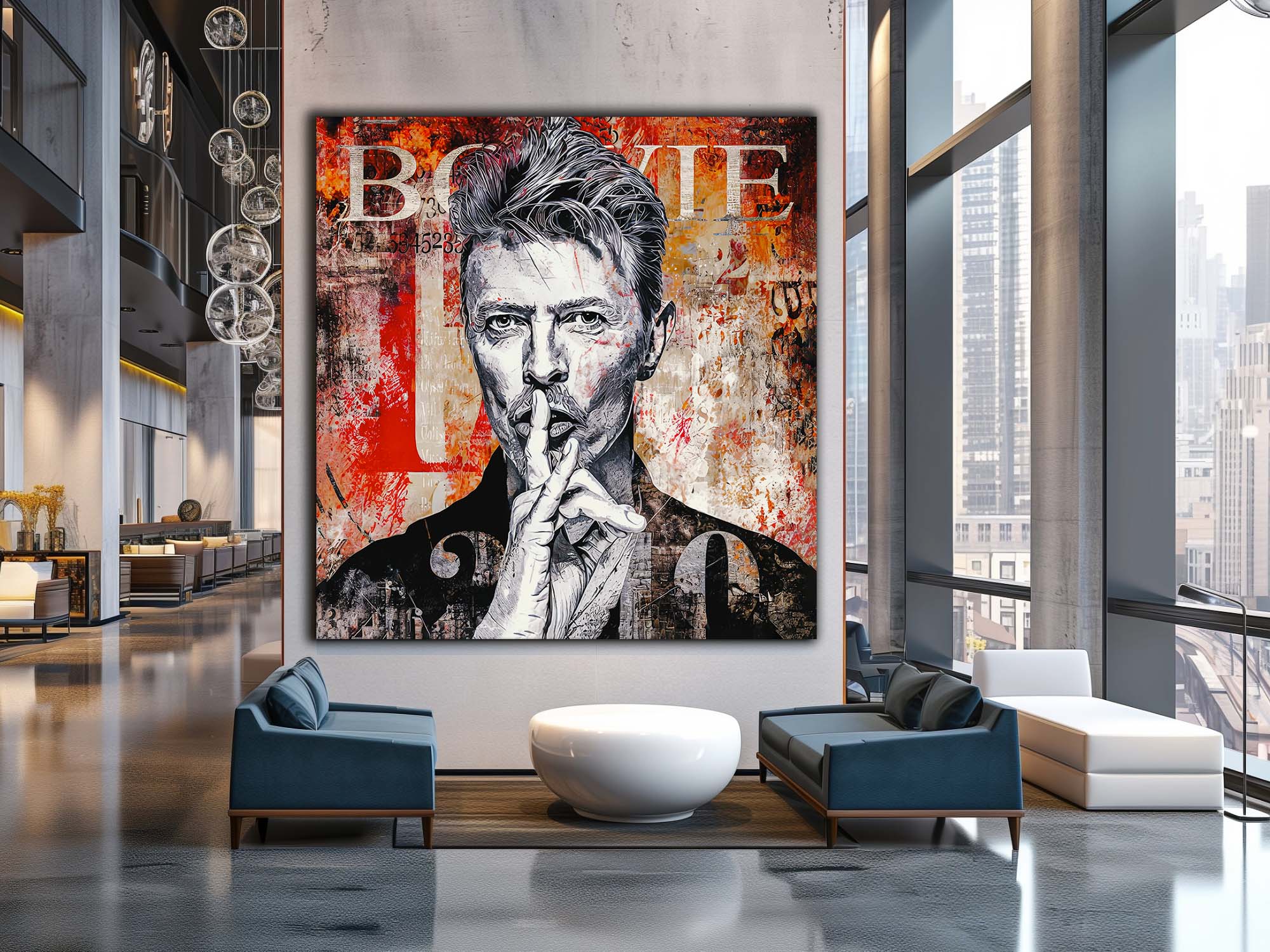" Let's Dance" 36"x 36" Fine Art Canvas Print-Posters, Prints, & Visual Artwork-DECOROLALA
