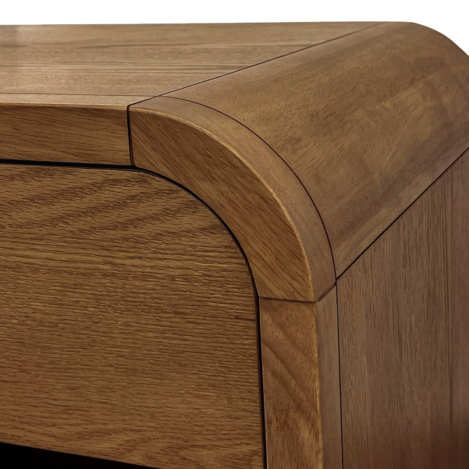 Bowman 1-Drawer Accent Table with Charging Station - Walnut-DECOROLALA