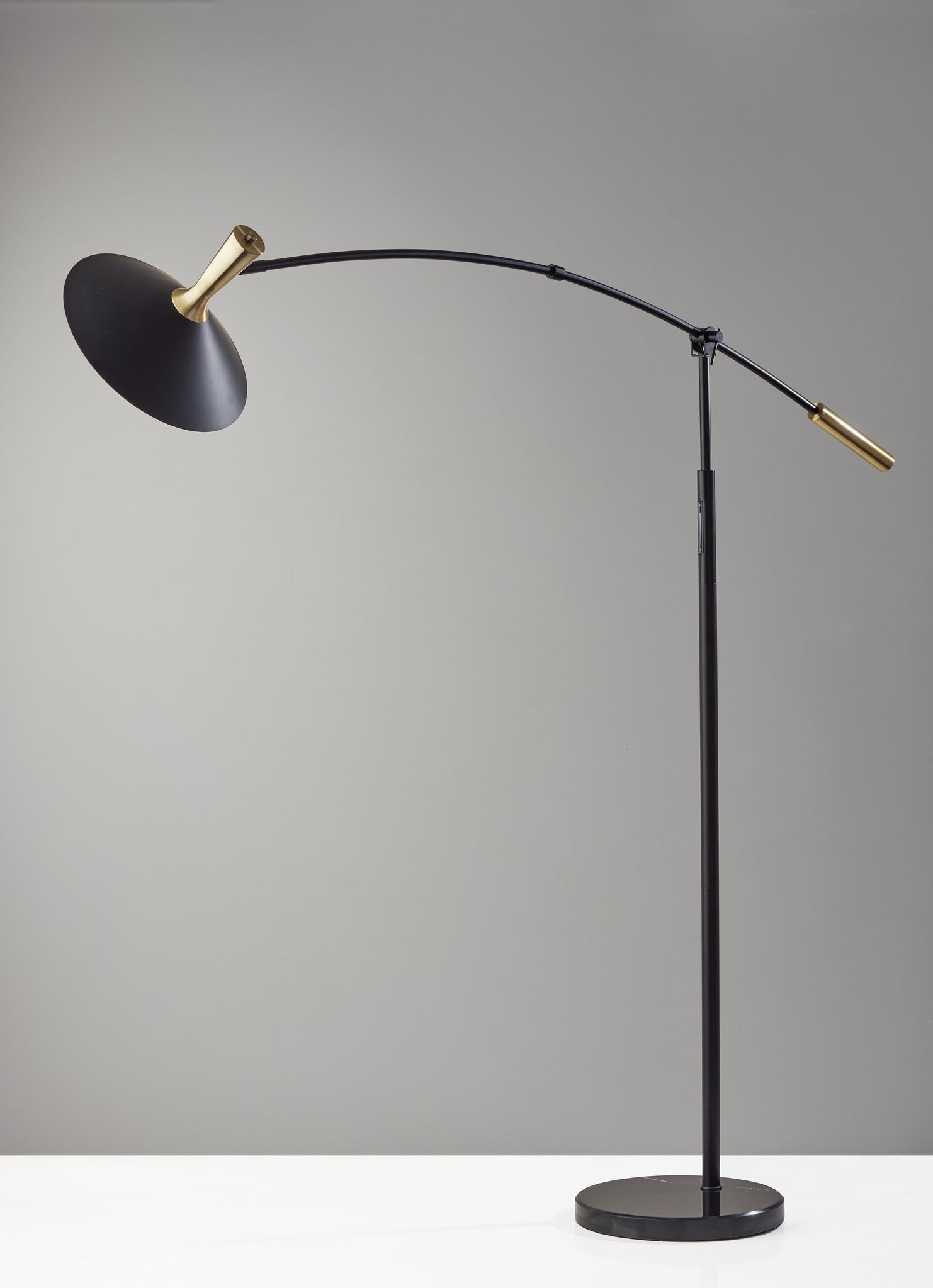 Bradley LED Arc Lamp w. Smart Switch-Lighting-DECOROLALA
