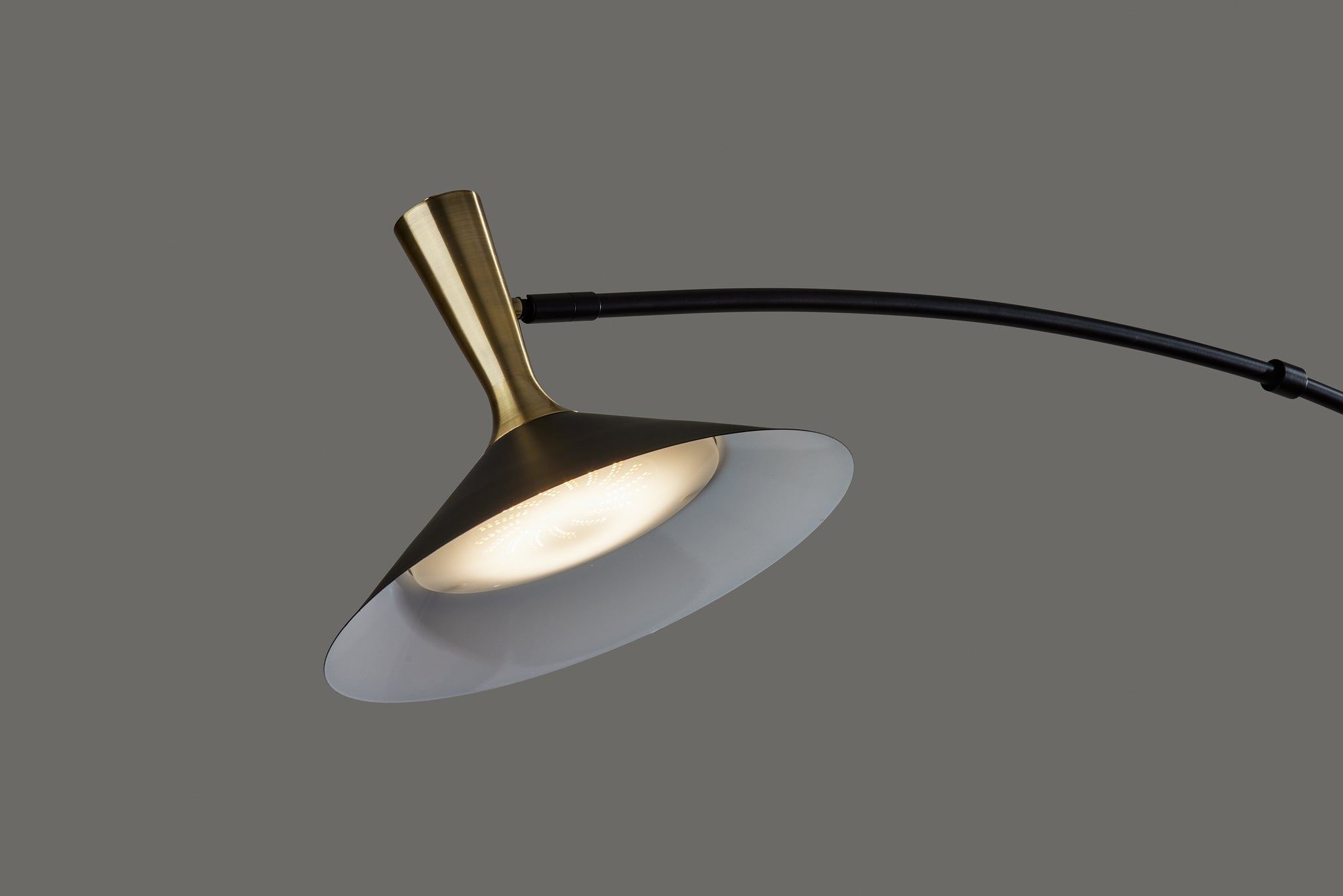 Bradley LED Arc Lamp w. Smart Switch-Lighting-DECOROLALA