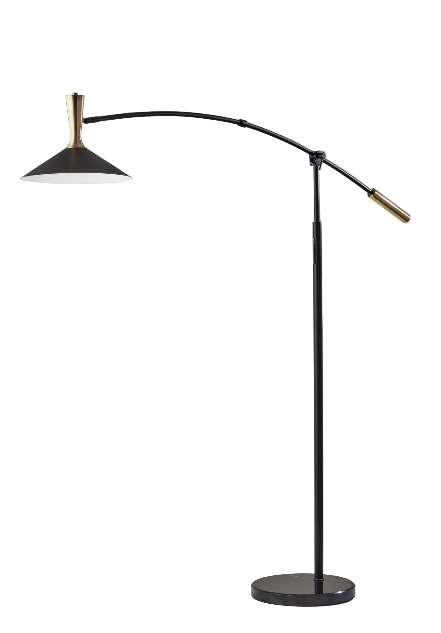 Bradley LED Arc Lamp w. Smart Switch-Lighting-DECOROLALA