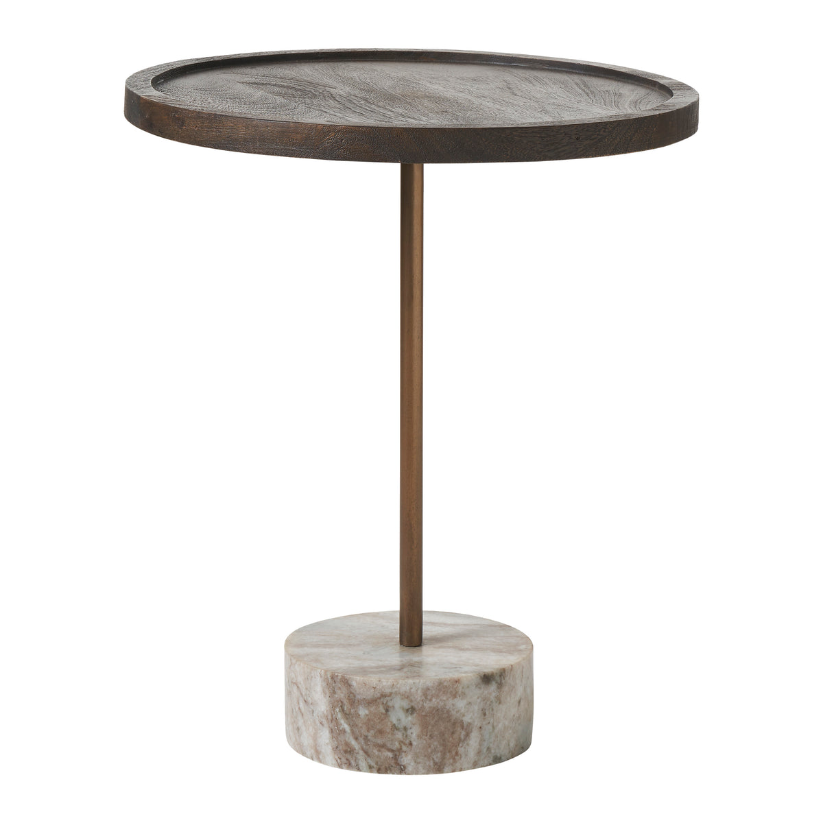 Braiden 21" Height Table, Brown-Table-DECOROLALA