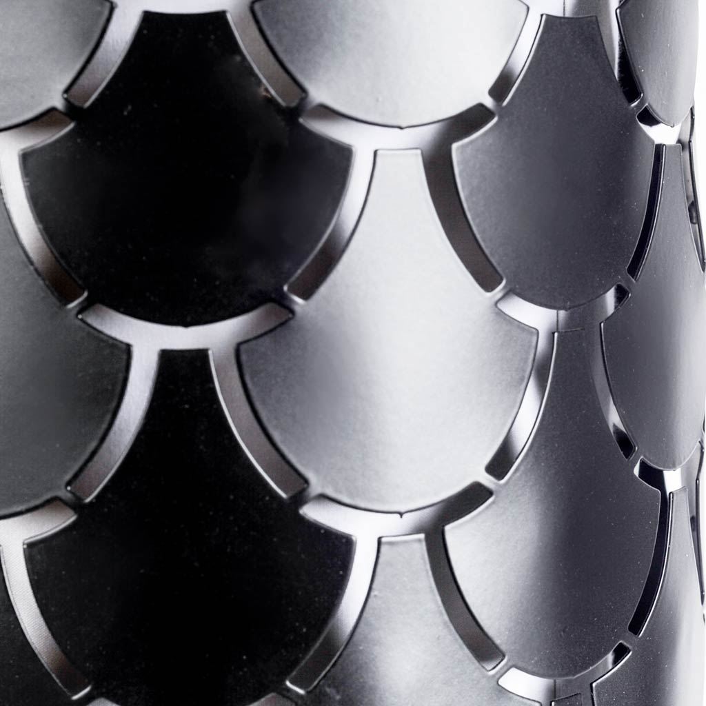 Brasseur III 10.5x22 Toned Metal Fish Scale Wall Sconce-Wall Sconces-DECOROLALA