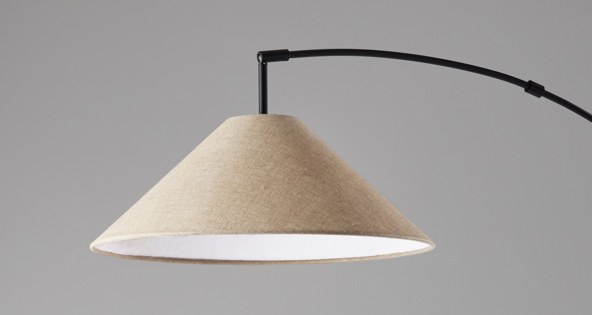 Braxton Arc Floor Lamp 76" Adjustable-Lighting-DECOROLALA