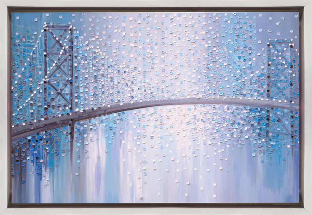 Bridge In the Mist by Ekaterina Ermilkina-canvas-DECOROLALA