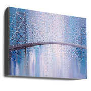 Bridge In the Mist by Ekaterina Ermilkina-canvas-DECOROLALA
