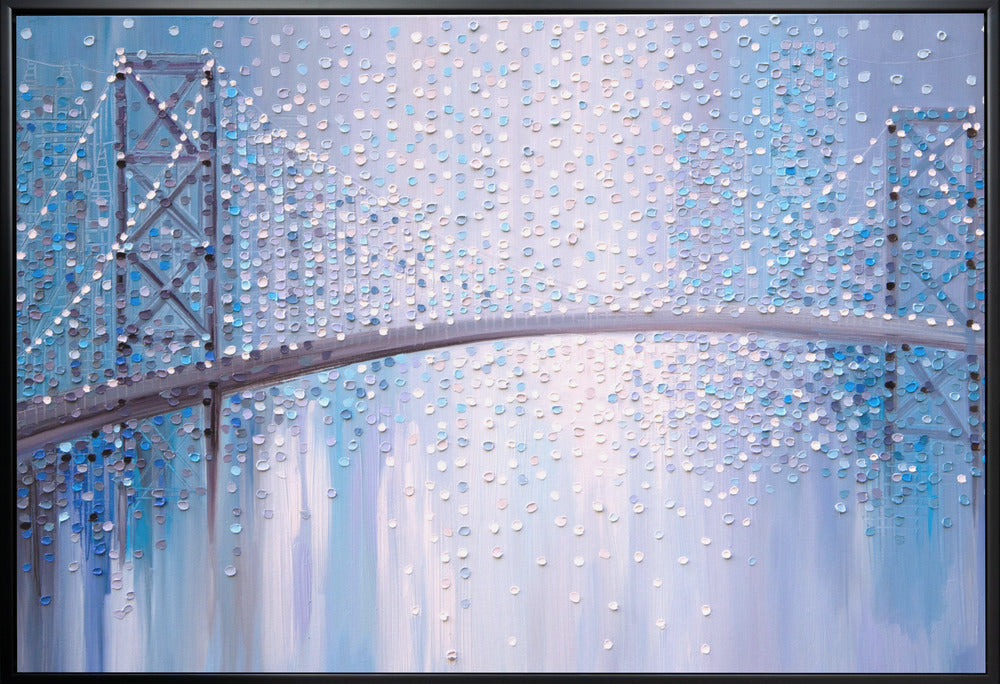 Bridge In the Mist-canvas-DECOROLALA