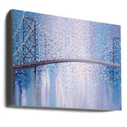 Bridge In the Mist-canvas-DECOROLALA