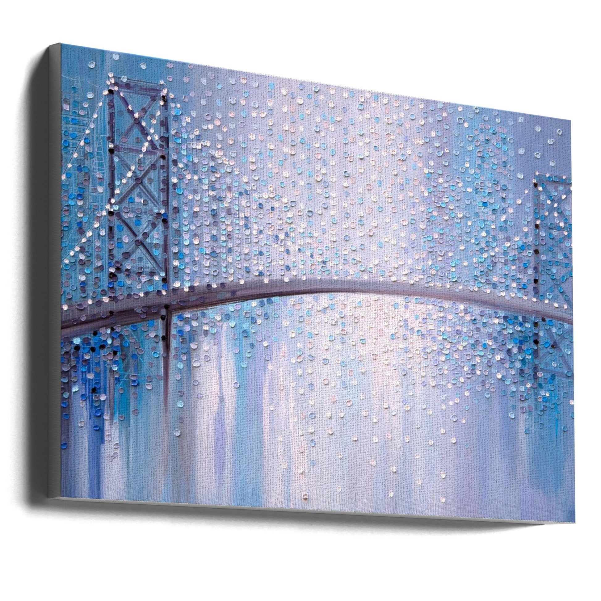 Bridge In the Mist-canvas-DECOROLALA