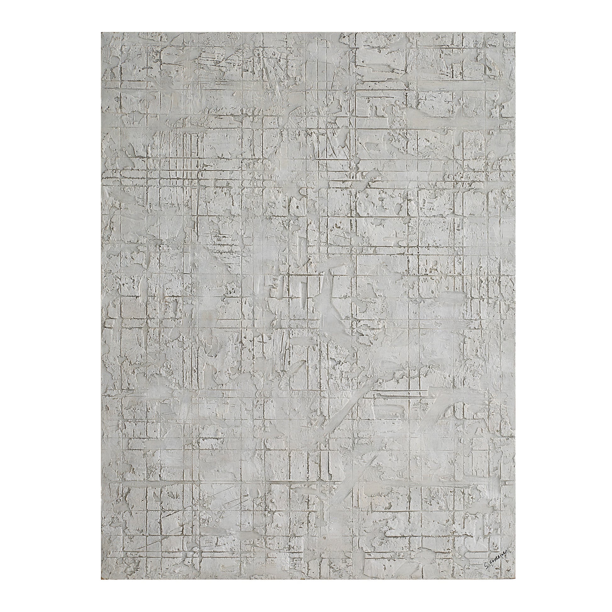 Brigitta 36" Wide Wall Decor, White-Wall Art-DECOROLALA