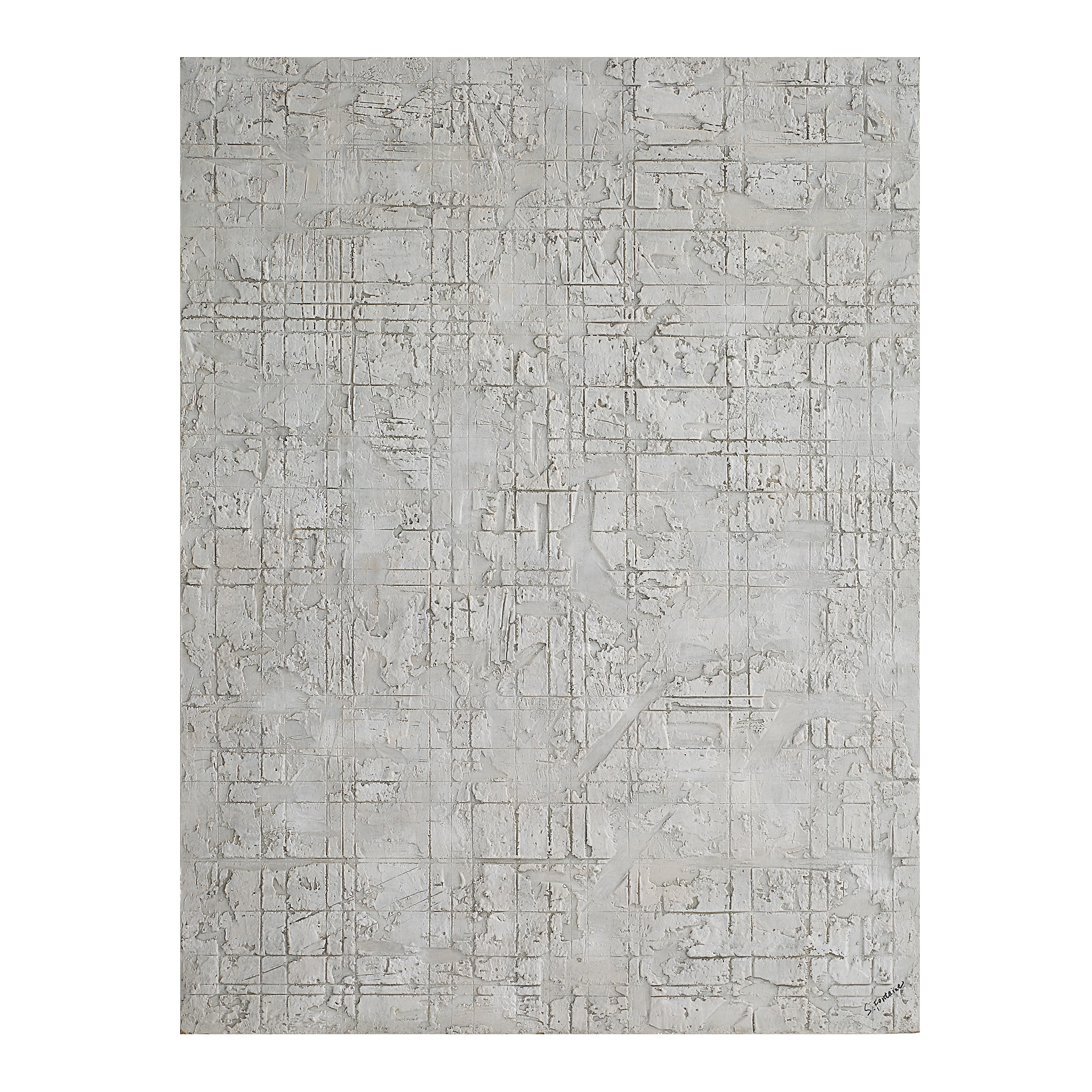 Brigitta 36" Wide Wall Decor, White-Wall Art-DECOROLALA