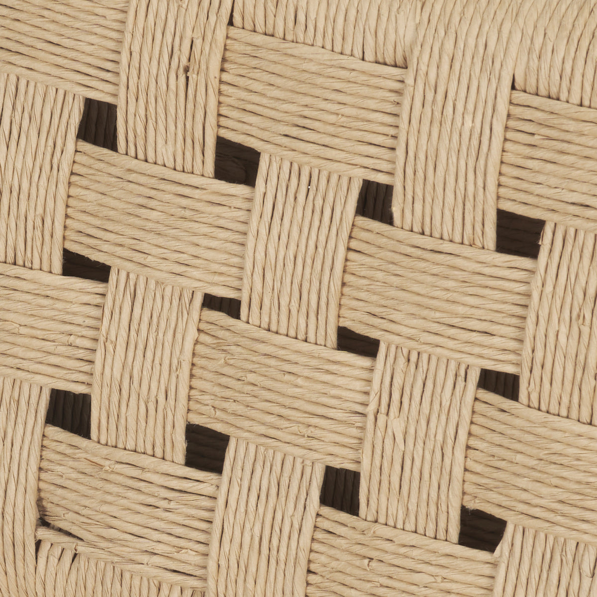 Brinley Woven Paper Rope w/ Brown Wood Frame Counter Stool-Bar Stools-DECOROLALA