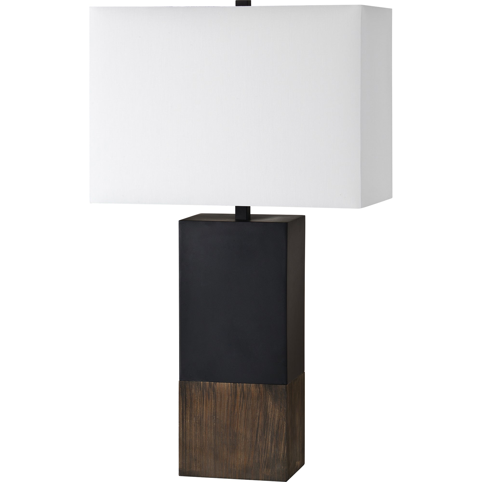 Broma 30" Table Lamp, Brown Wood-Table Lamp-DECOROLALA