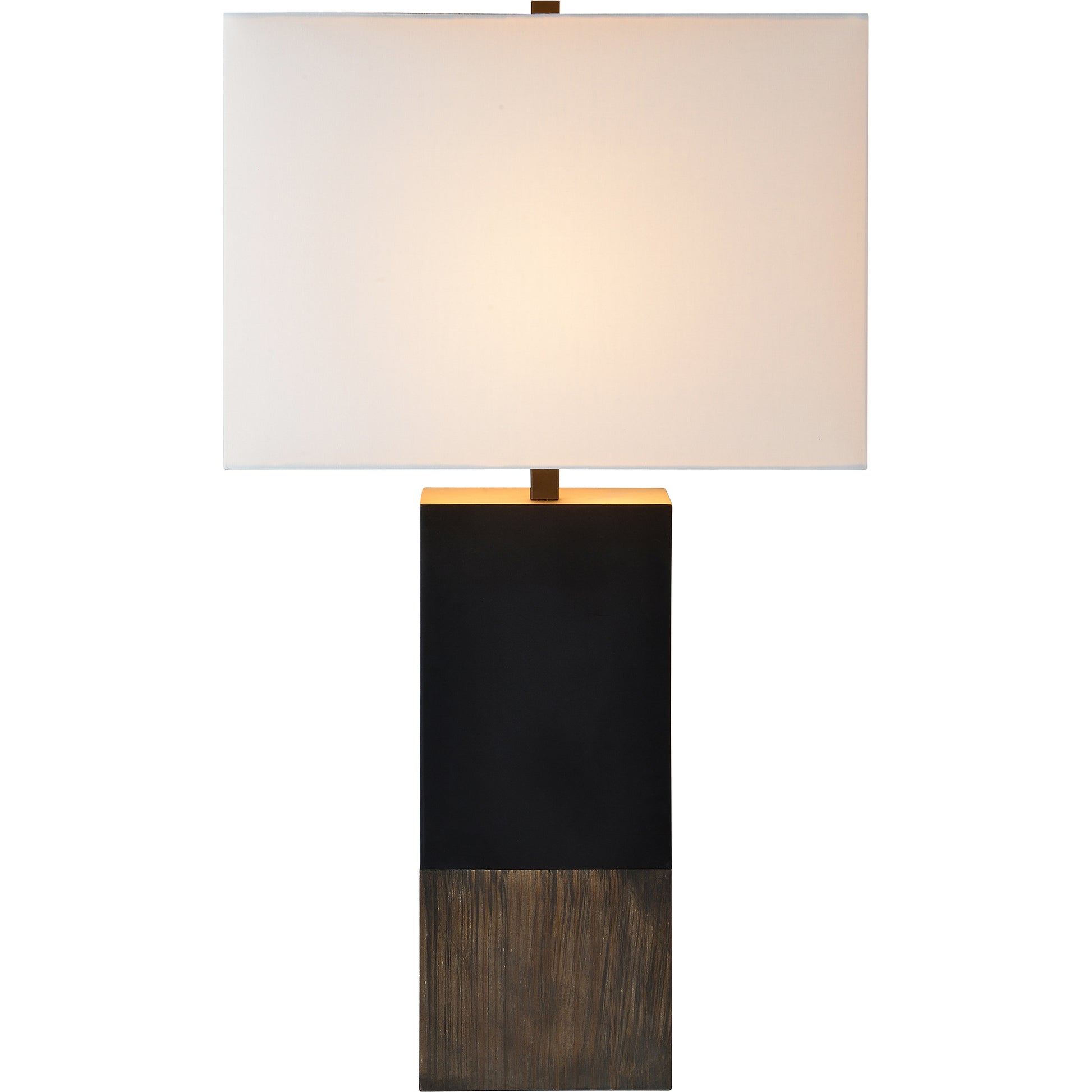 Broma 30" Table Lamp, Brown Wood-Table Lamp-DECOROLALA