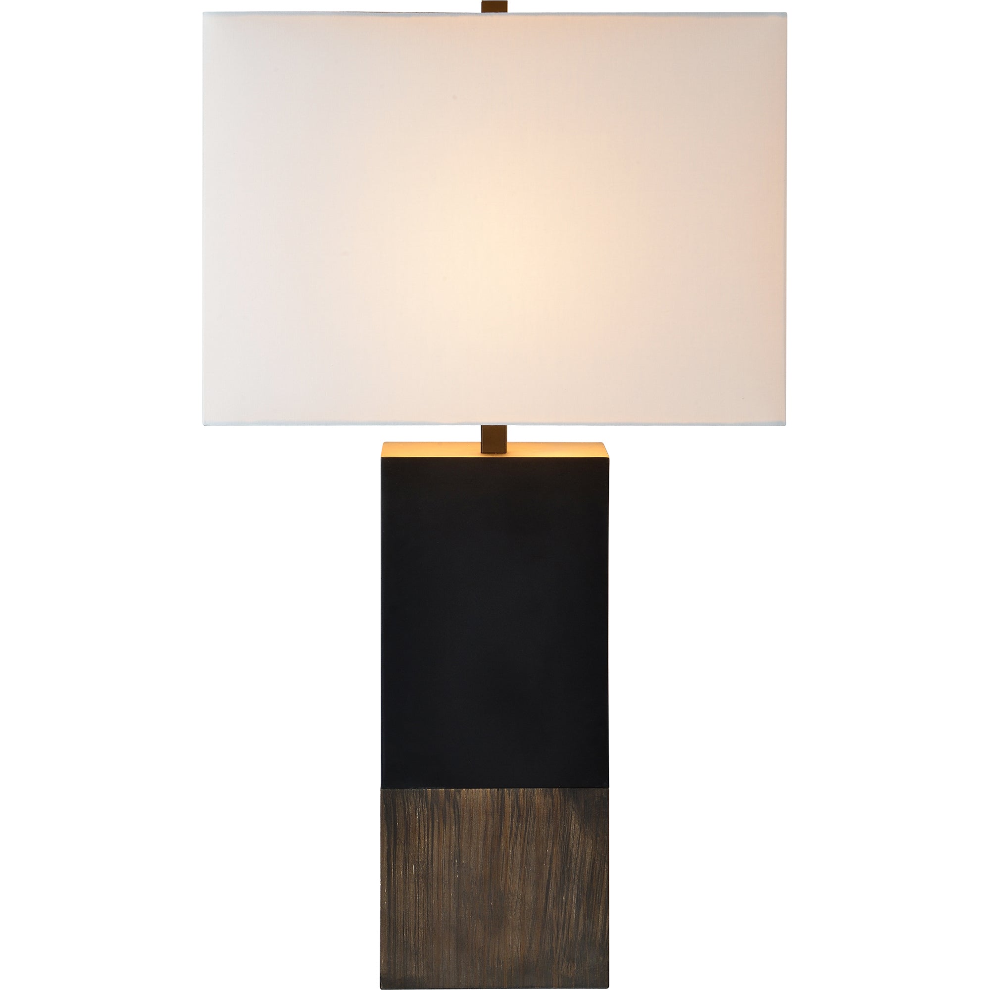 Broma 30" Table Lamp, Brown Wood-Table Lamp-DECOROLALA