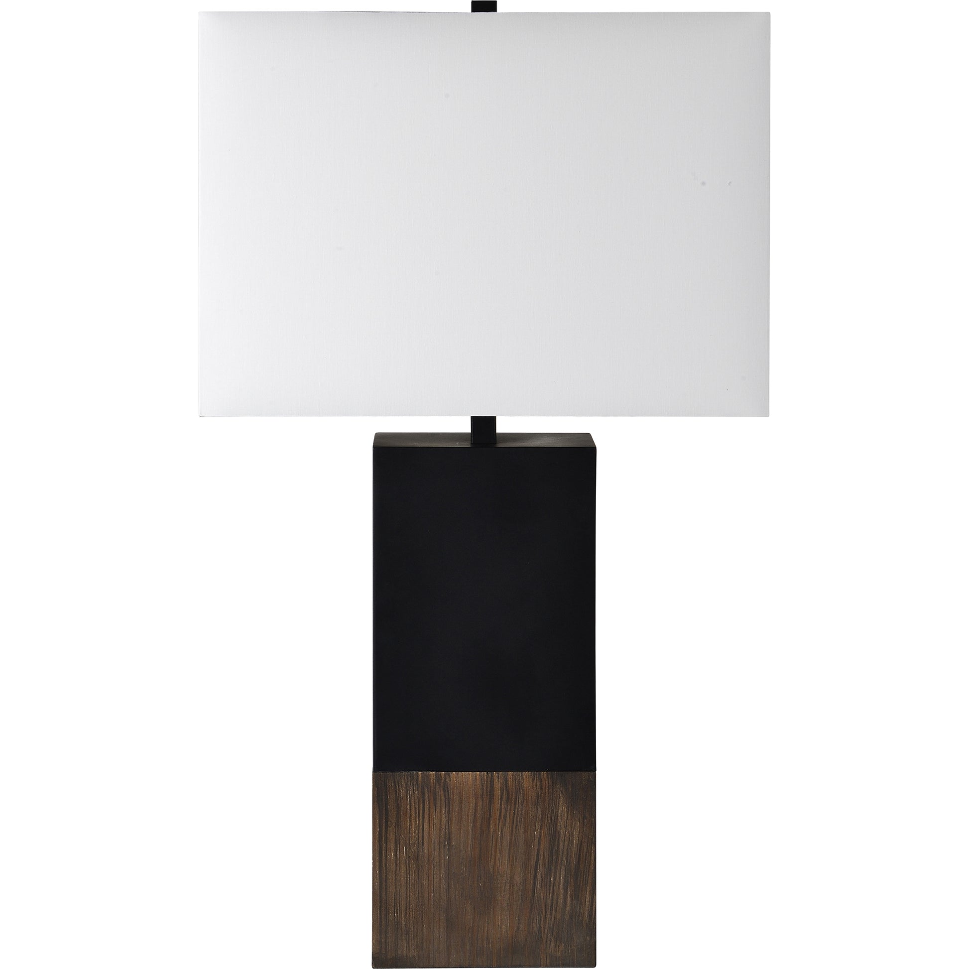 Broma 30" Table Lamp, Brown Wood-Table Lamp-DECOROLALA
