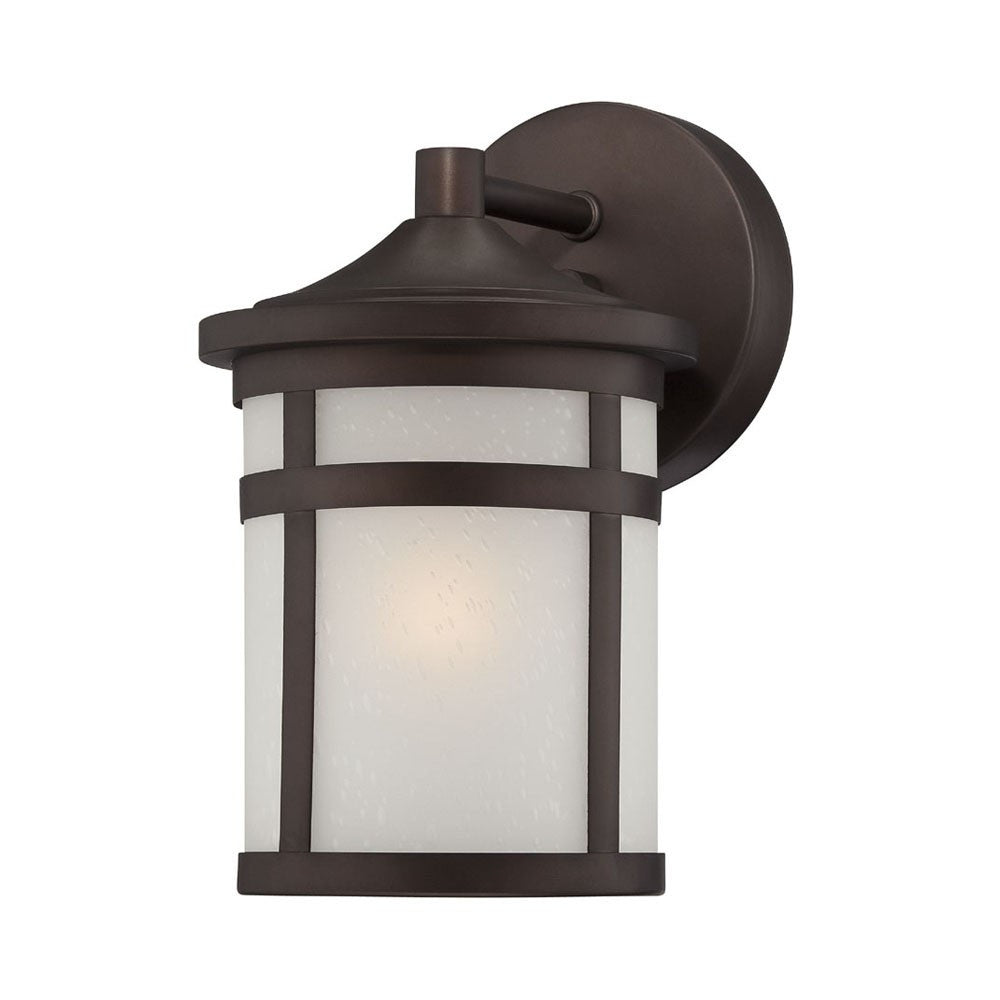 Bronze Hanging Lantern Shape Wall Light-Outdoor Lighting-DECOROLALA