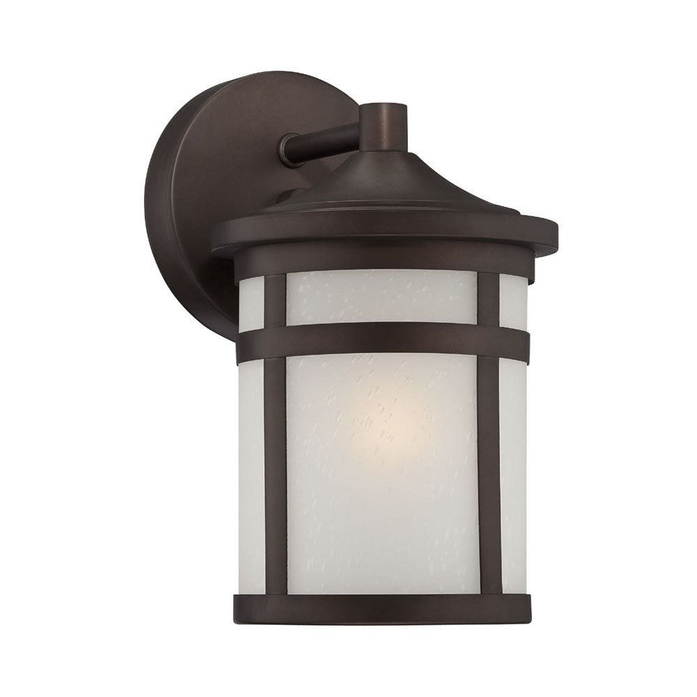 Bronze Hanging Lantern Shape Wall Light-Outdoor Lighting-DECOROLALA