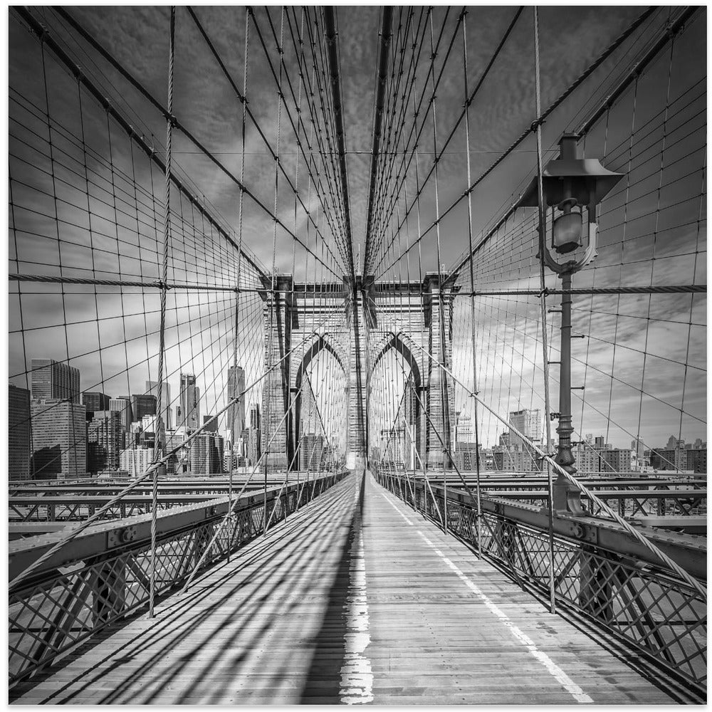 Brooklyn Bridge Wall Art by Melanie Viola-canvas-DECOROLALA