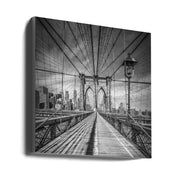 Brooklyn Bridge Wall Art by Melanie Viola-canvas-DECOROLALA