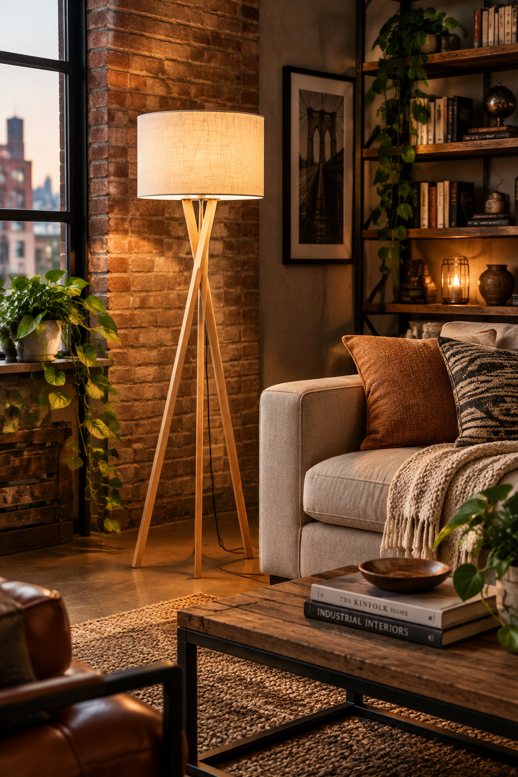 Brooklyn Floor Lamp-Lighting-DECOROLALA