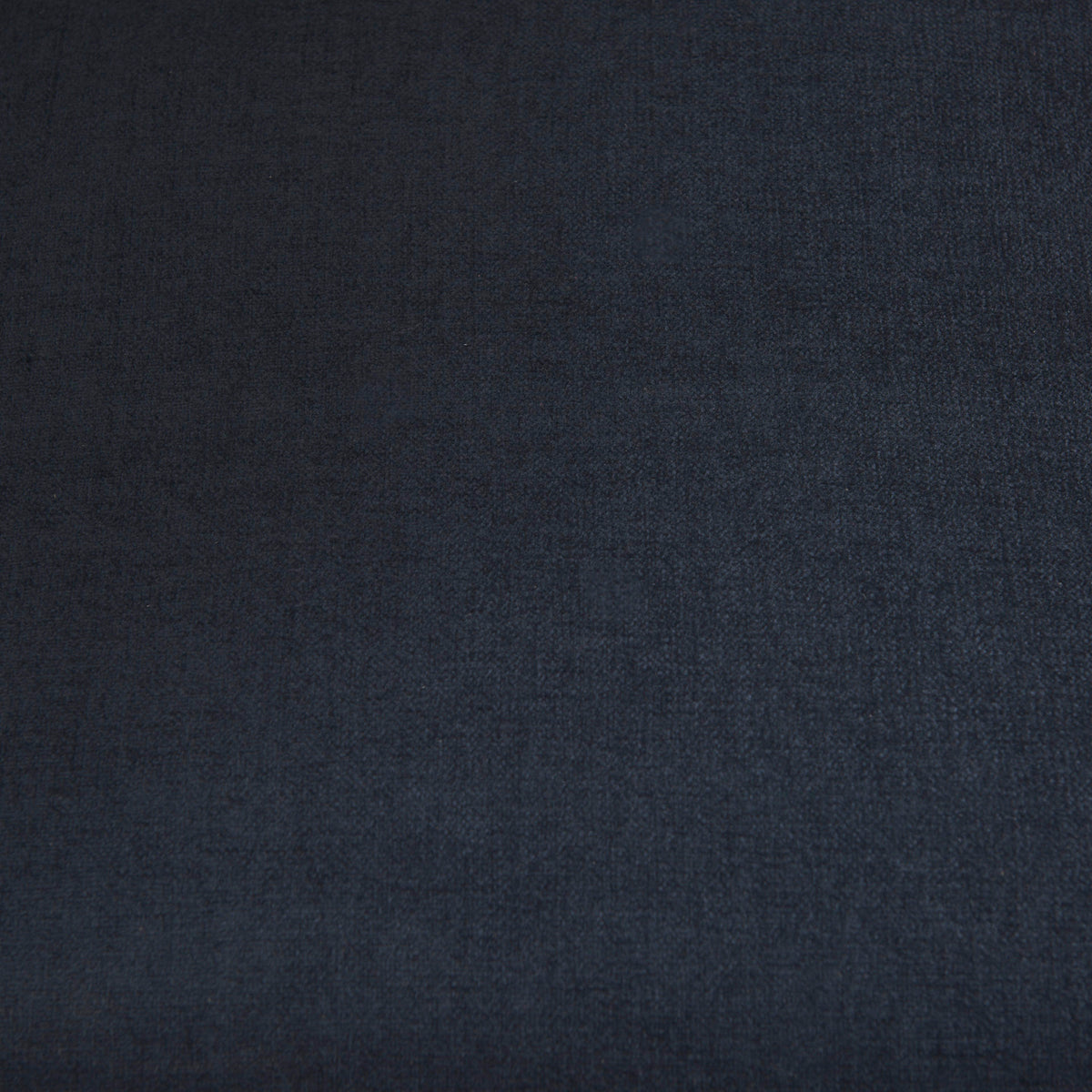 Brooks Navy Blue Fabric Armchair - Medium Brown Wood Legs-Chairs-DECOROLALA