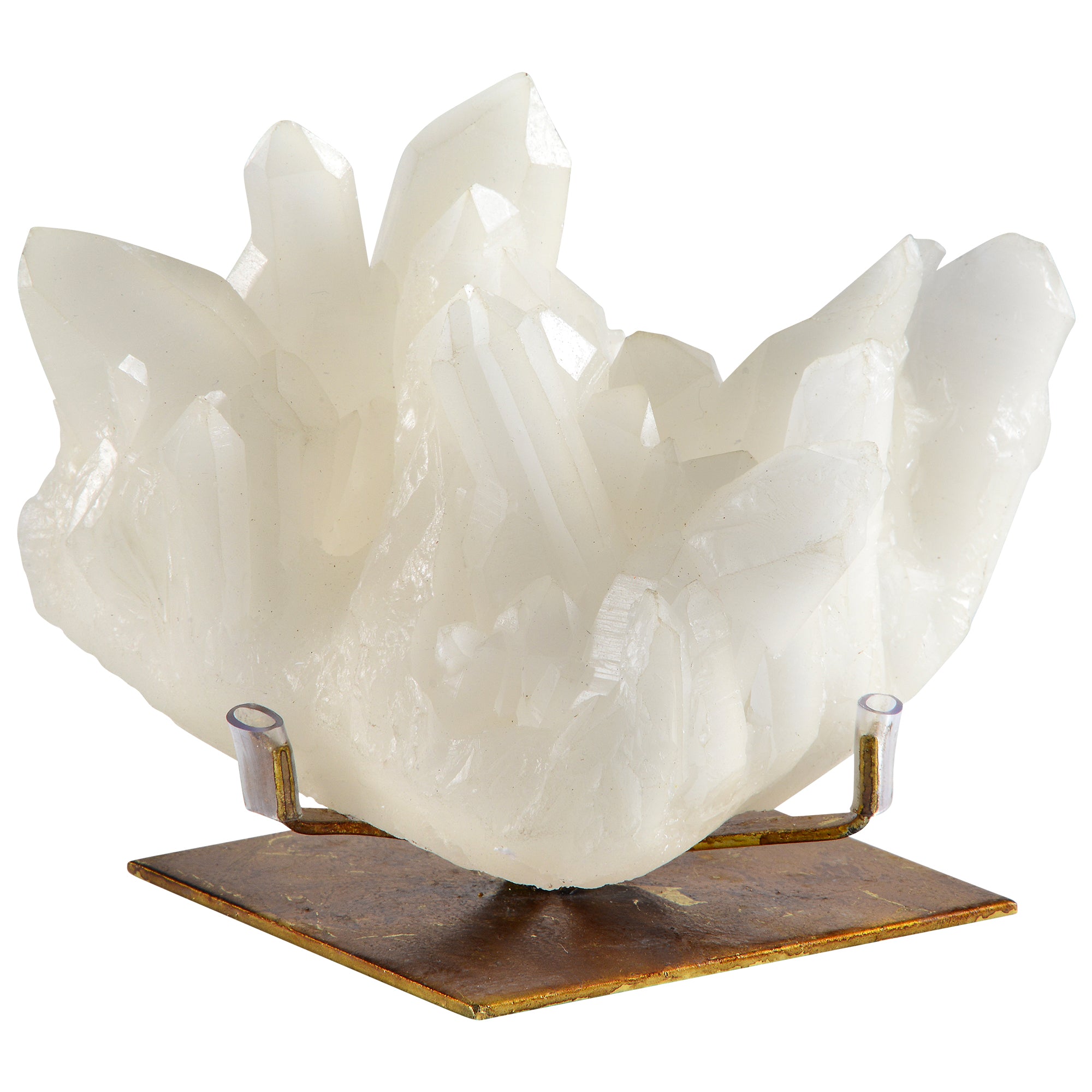 Broomfield Indoor Resin Statue, White-Statue-DECOROLALA