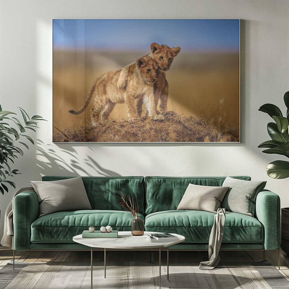 Brothers for Life by Jeffrey C. Sink-Canvas Print-DECOROLALA