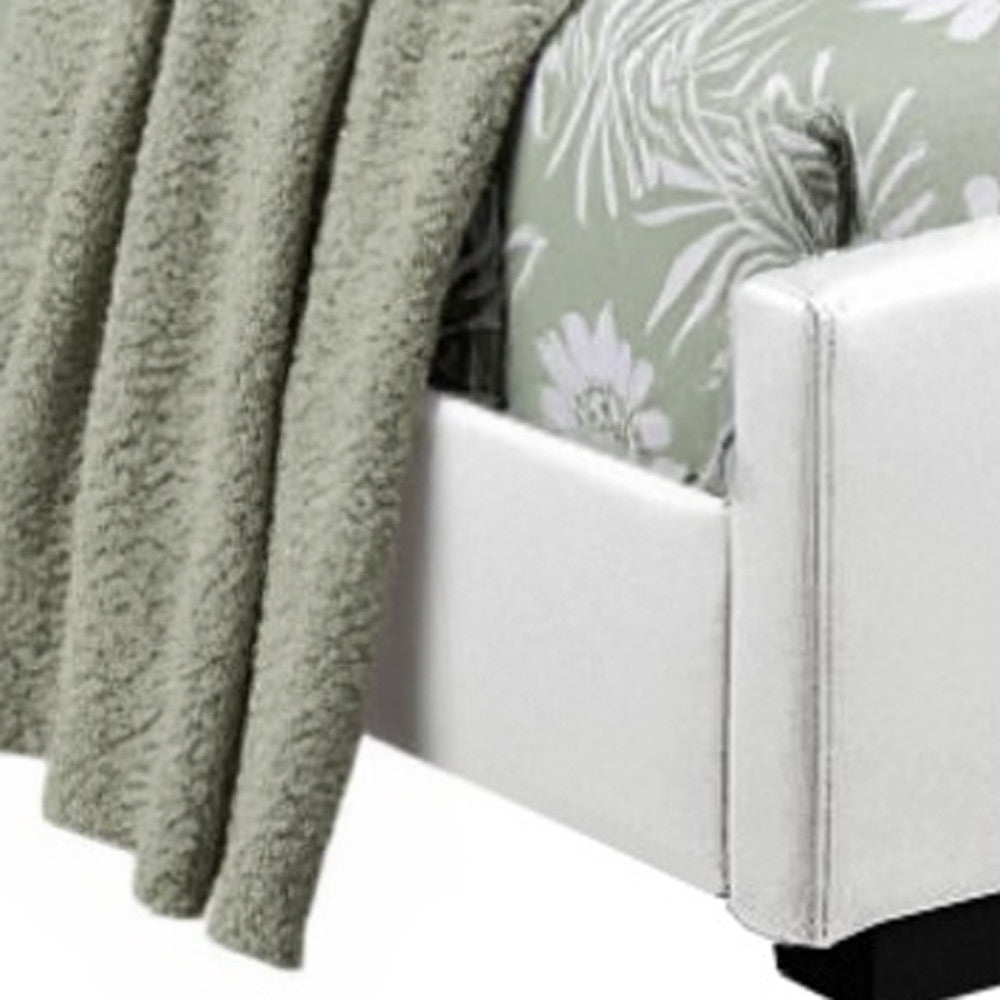 Brown Platform Twin Bed-Standard Beds-DECOROLALA