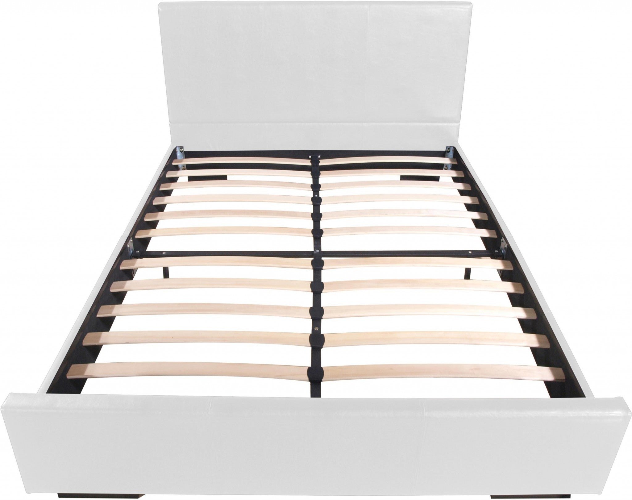 Brown Platform Twin Bed-Standard Beds-DECOROLALA