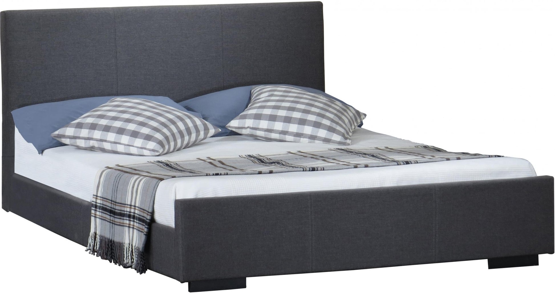 Brown Platform Twin Bed-Standard Beds-DECOROLALA