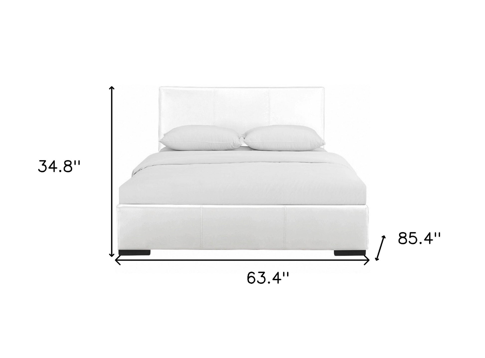 Brown Upholstered Twin Platform Bed-Standard Beds-DECOROLALA