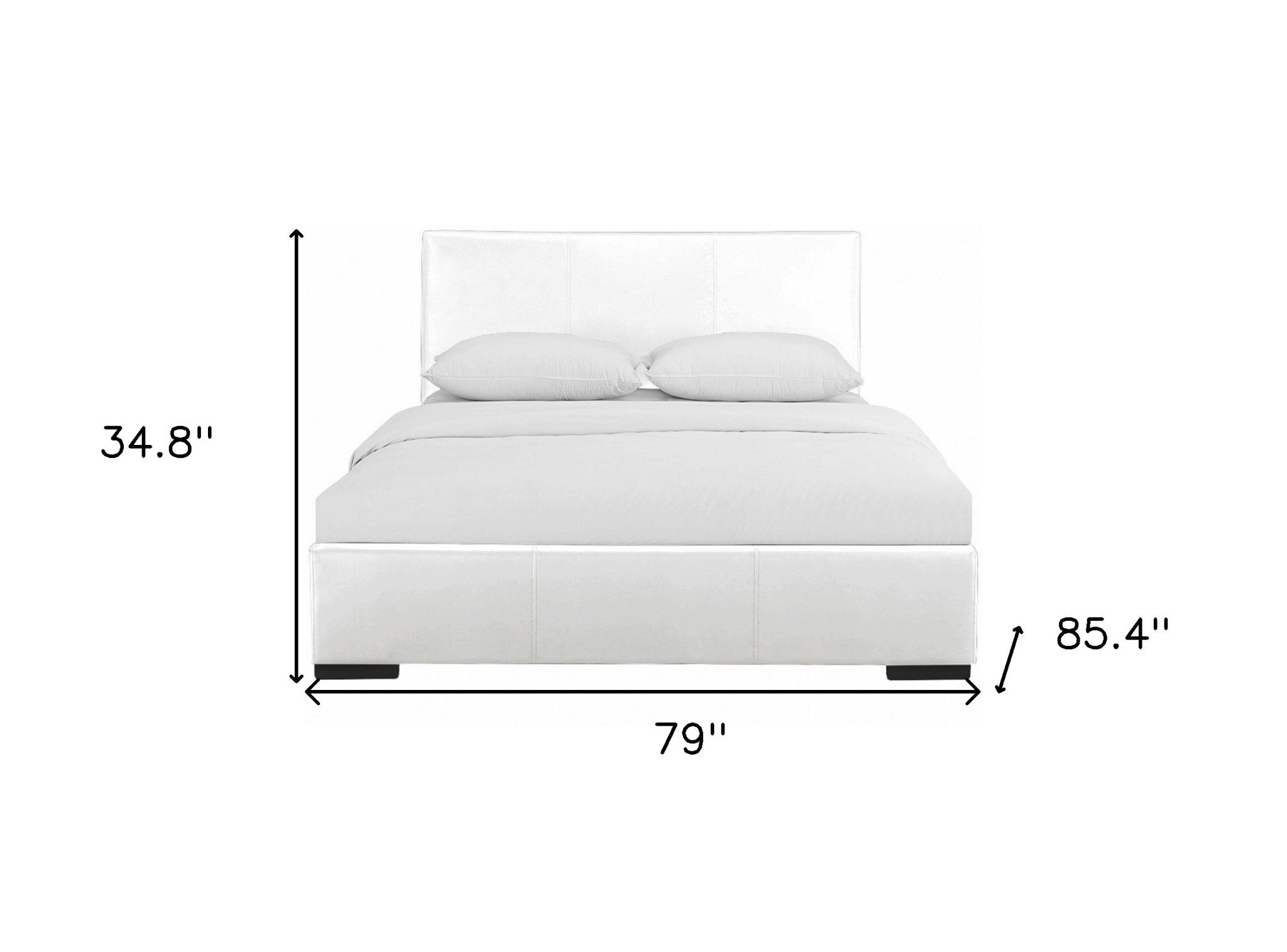 Brown Upholstered Twin Platform Bed-Standard Beds-DECOROLALA