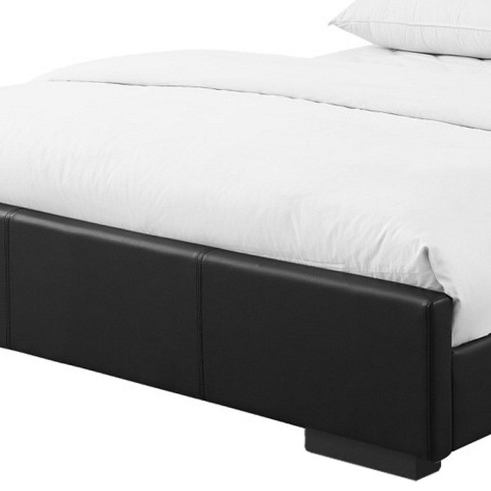 Brown Upholstered Twin Platform Bed-Standard Beds-DECOROLALA