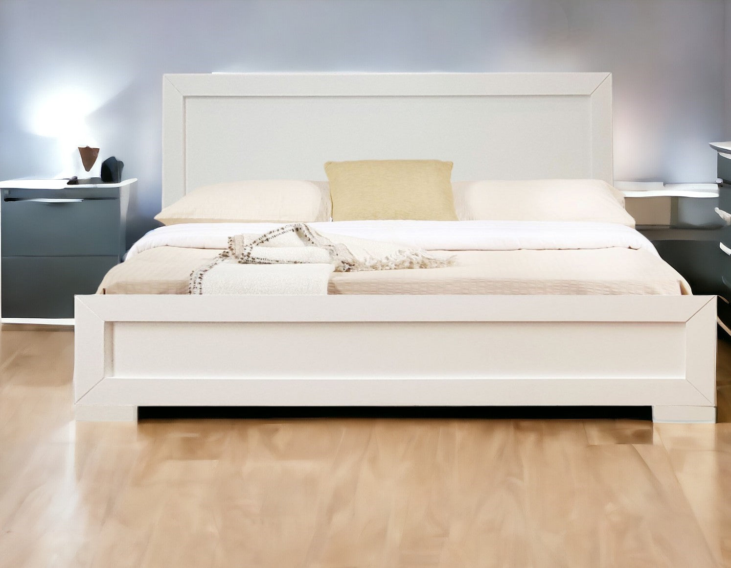 Brown Wood Twin Bed Frame-Standard Beds-DECOROLALA