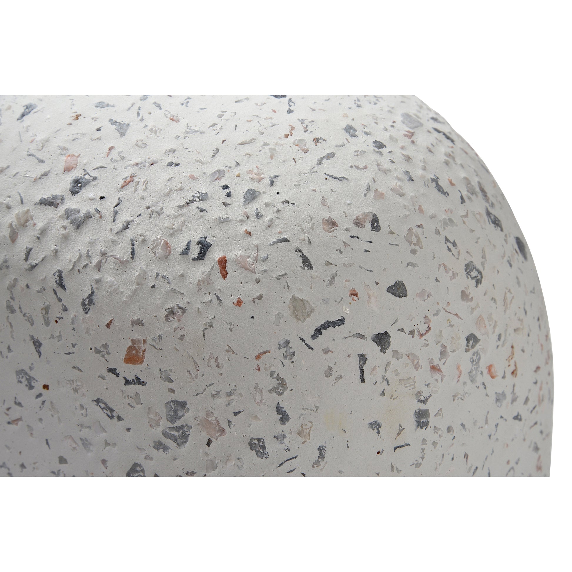 Bruno Indoor Terrazzo Bookends, White Speckled-Bookends-DECOROLALA