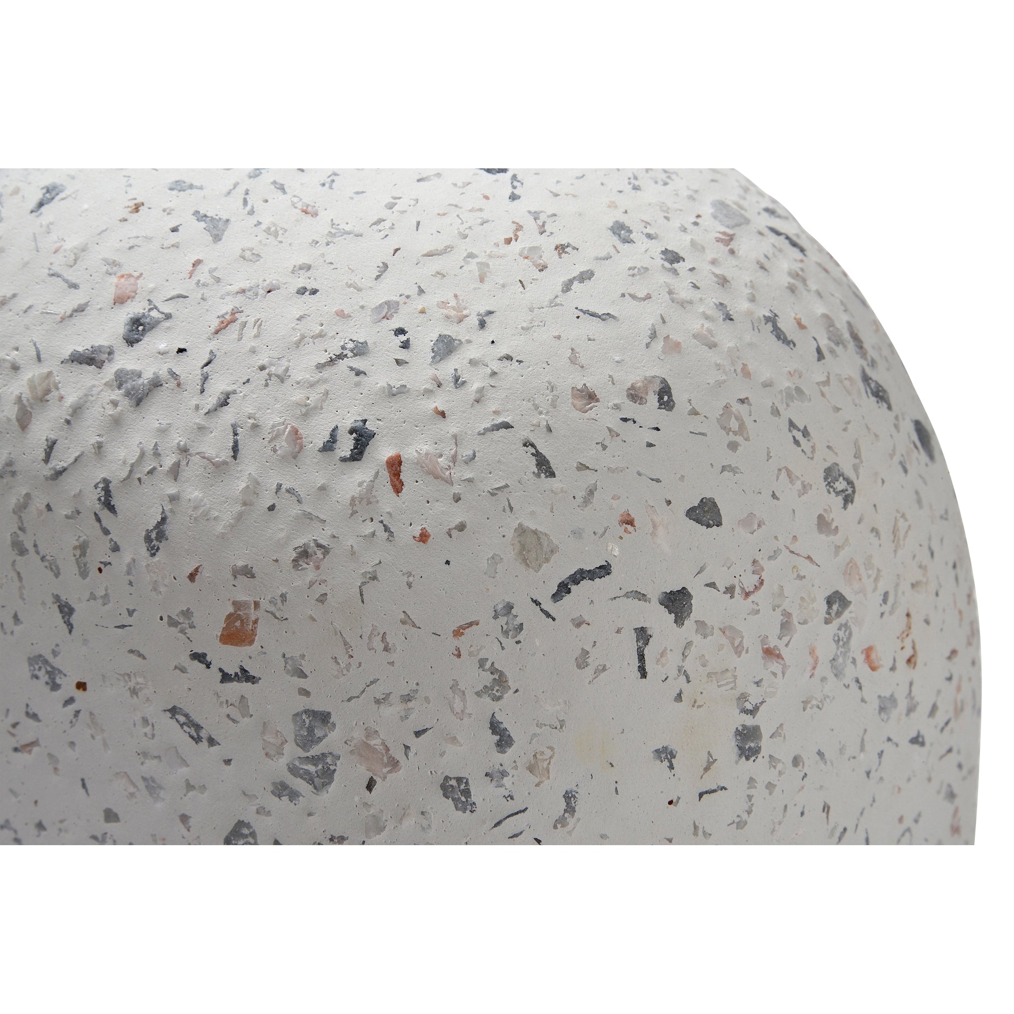 Bruno Indoor Terrazzo Bookends, White Speckled-Bookends-DECOROLALA