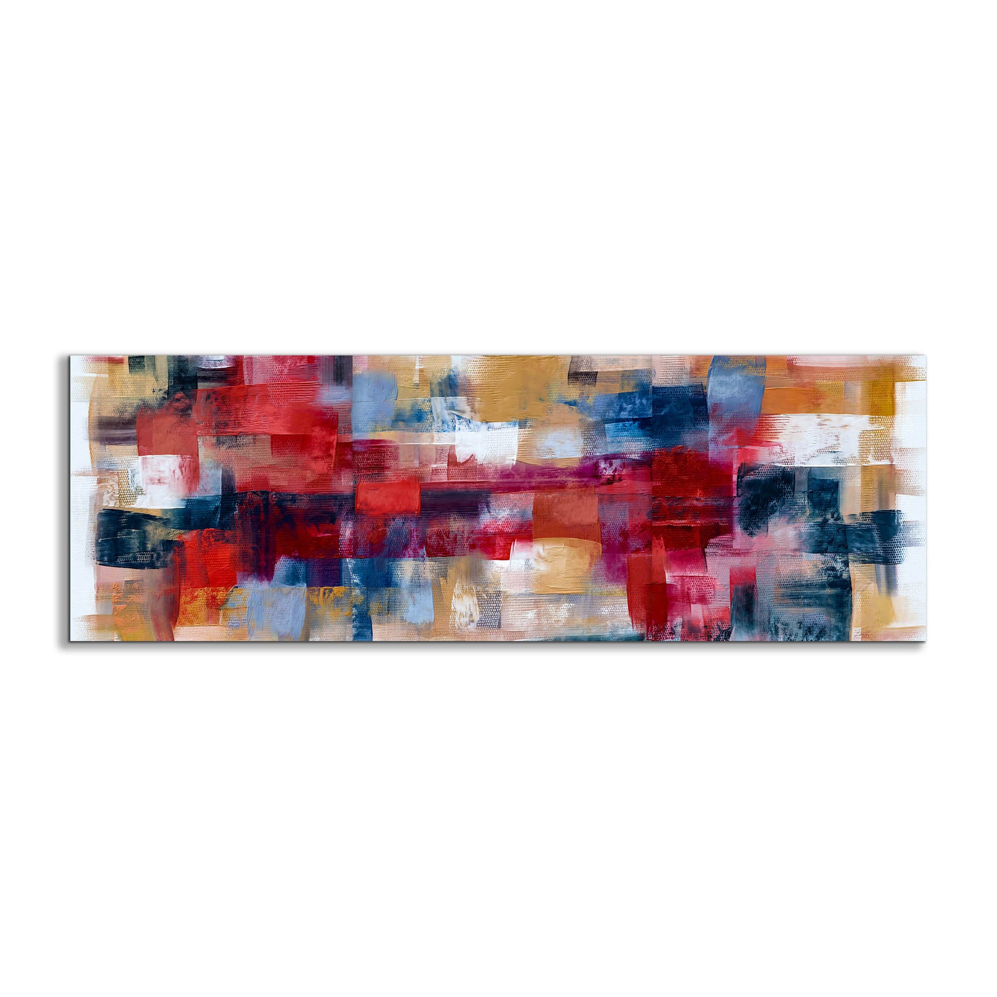 Burgoyne Abstract Canvas Wall Art 72x24-Wall Art-DECOROLALA