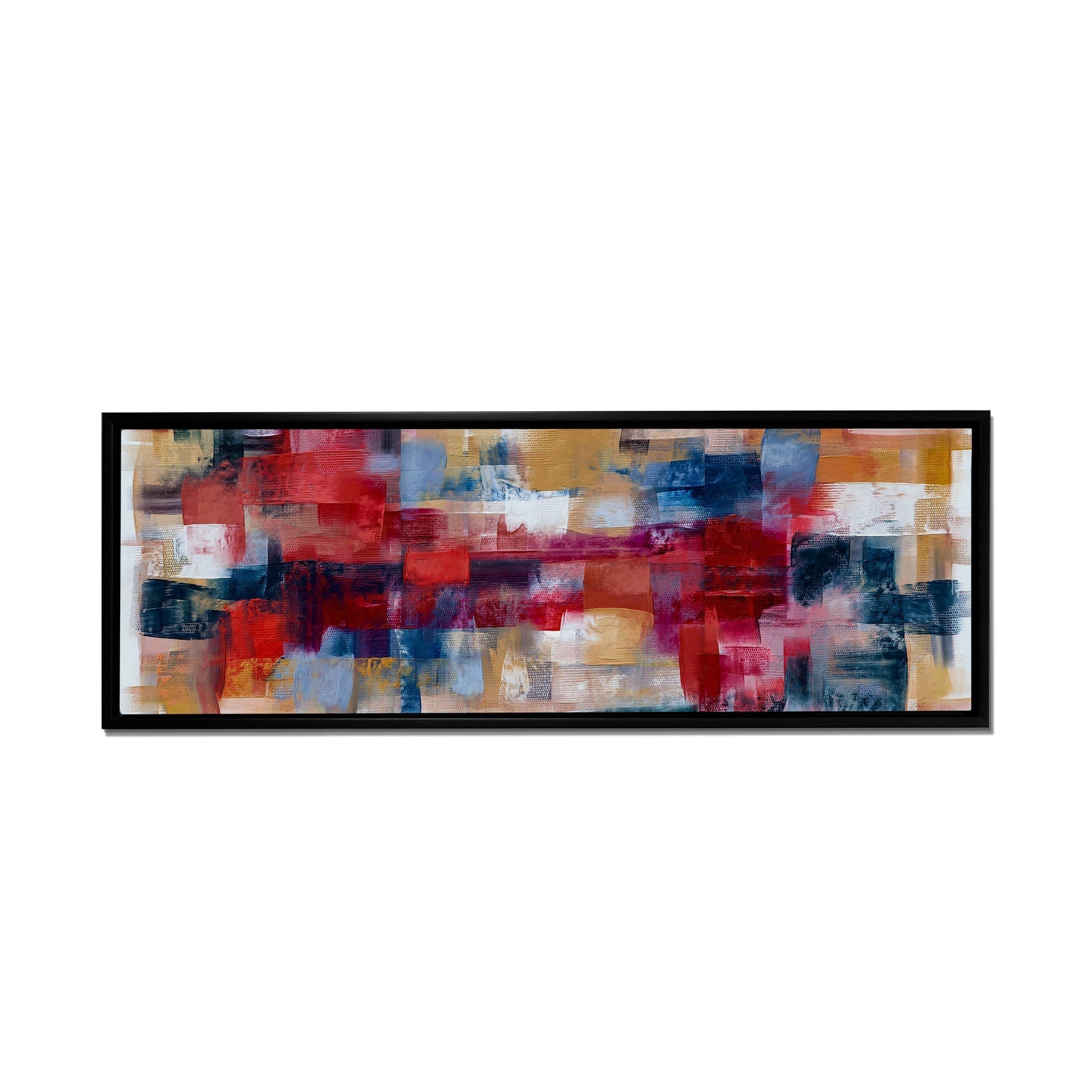 Burgoyne Abstract Canvas Wall Art 72x24-Wall Art-DECOROLALA