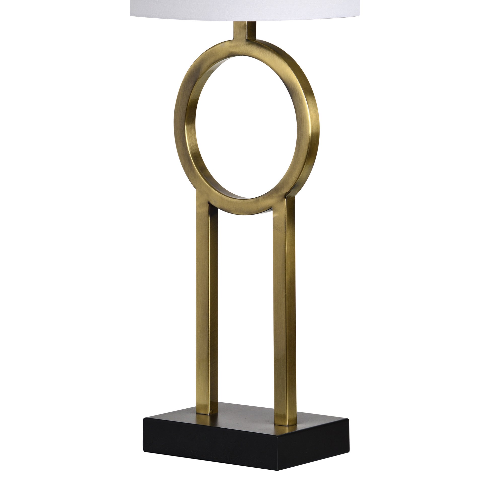 Burlington 28.5" Length Table Lamp, Brass-Table Lamp-DECOROLALA