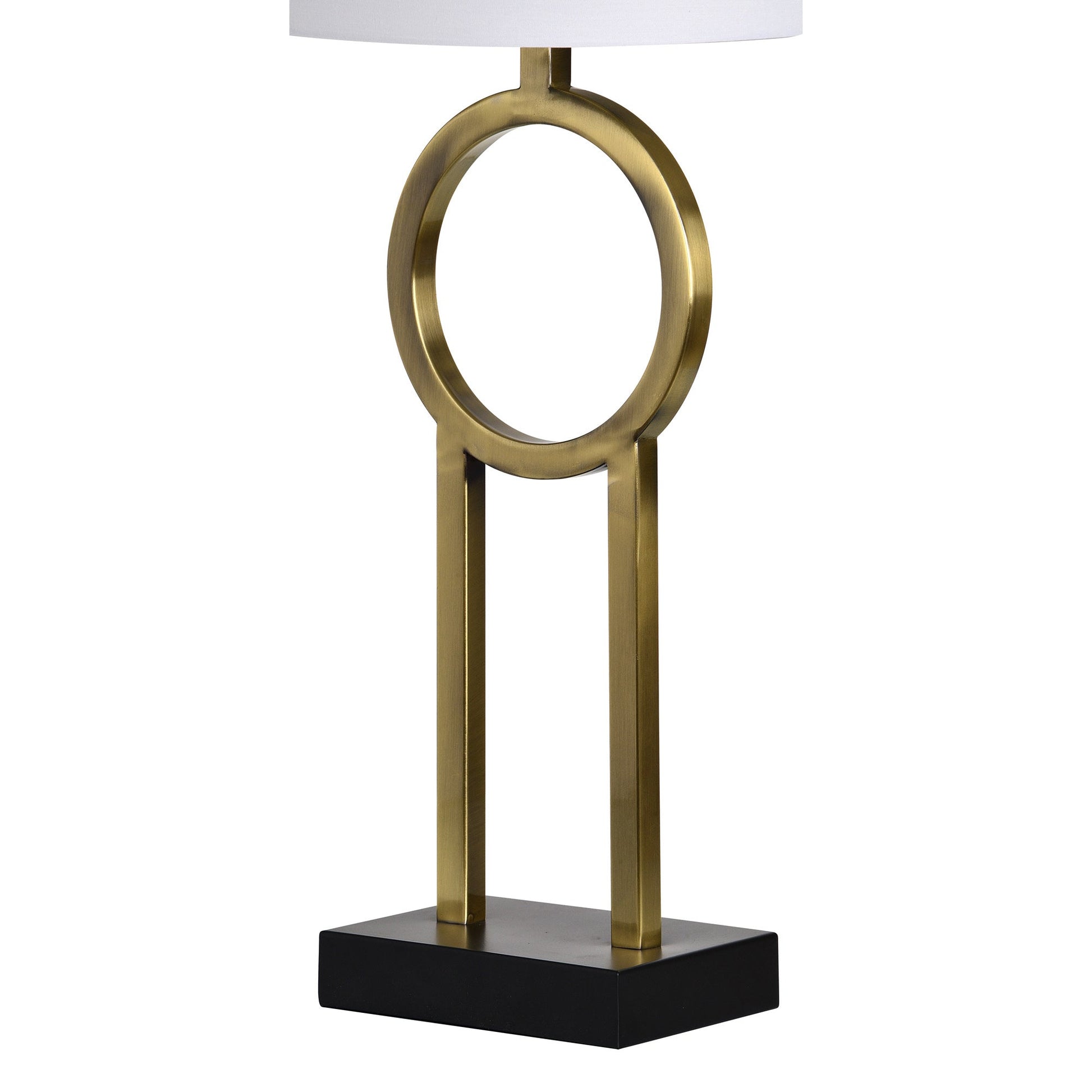 Burlington 28.5" Table Lamp, Antique Brass-Table Lamp-DECOROLALA