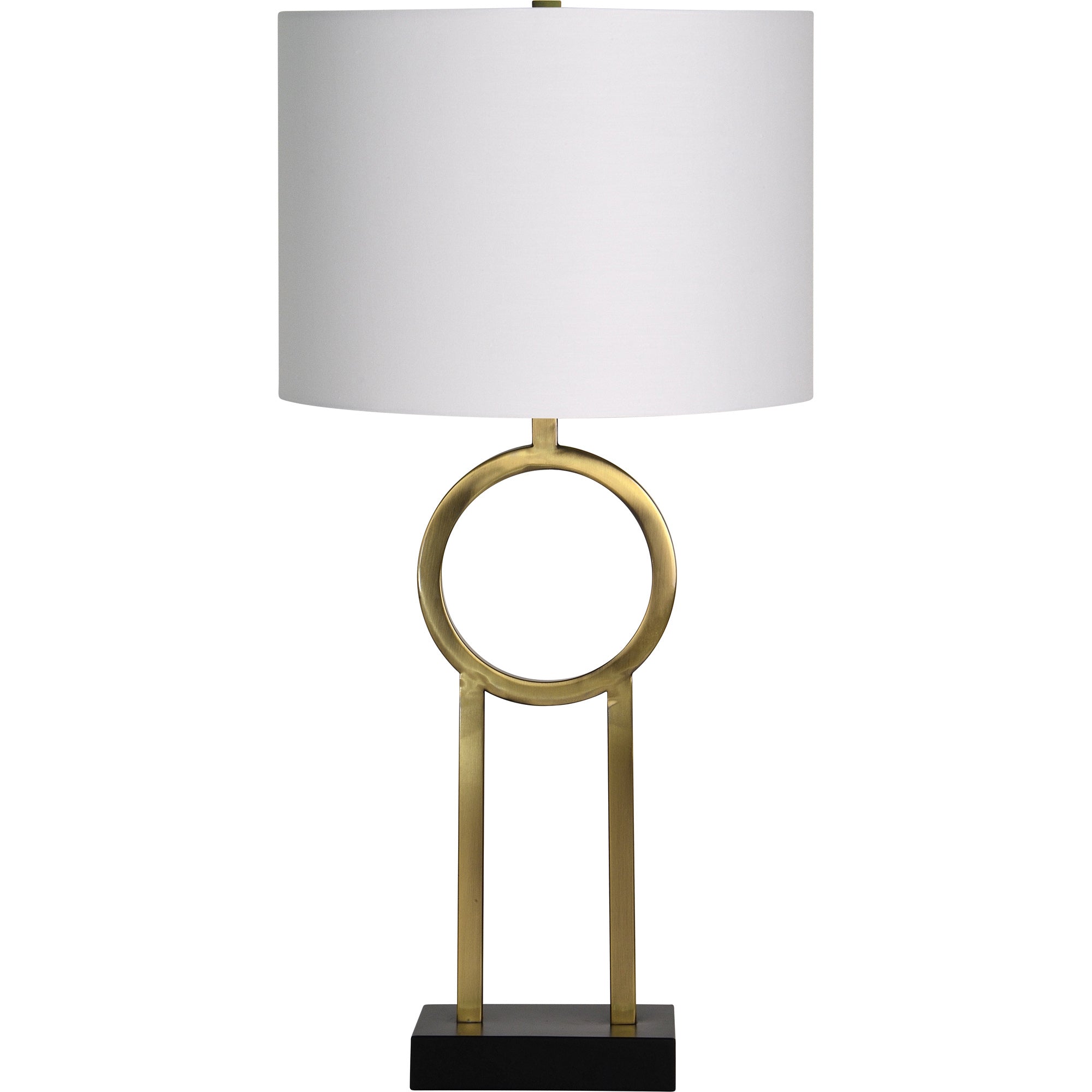Burlington 28.5" Table Lamp, Antique Brass-Table Lamp-DECOROLALA